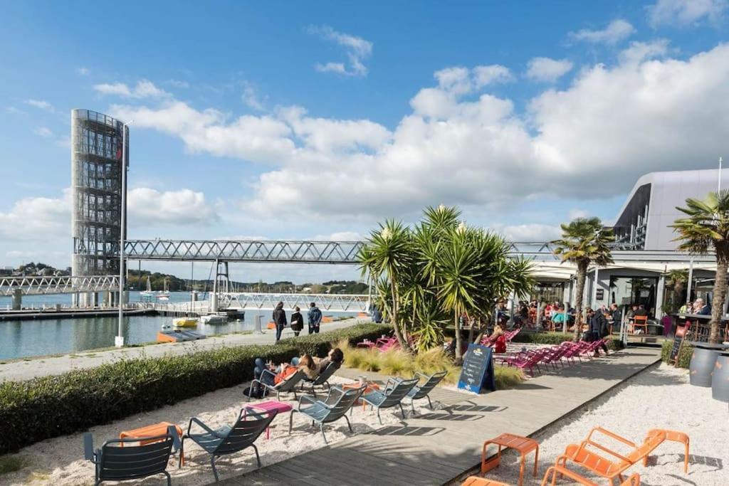 Joli T2 En Centre-Ville Lorient Avec Balcon Cosy Extérieur photo